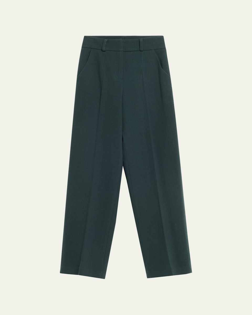 High-Rise Wide-Leg Trousers